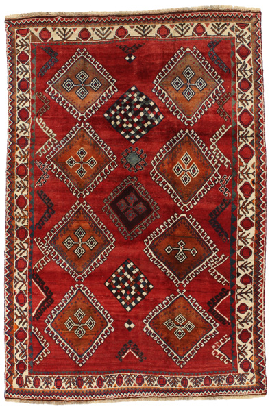 Yalameh - Qashqai Персийски връзван килим 213x143