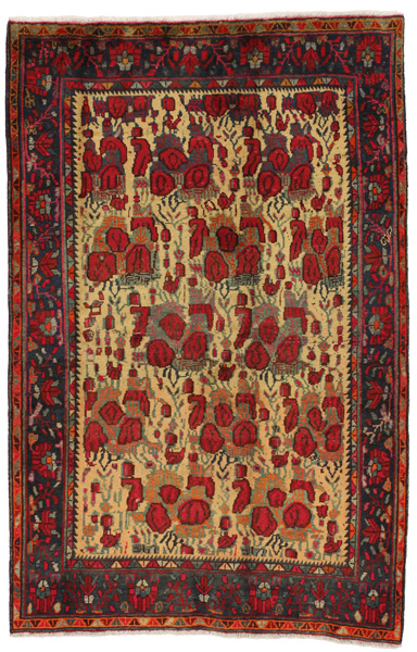 Afshar - Sirjan Персийски връзван килим 203x130