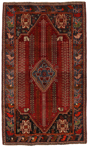 Qashqai - Shiraz Персийски връзван килим 255x150