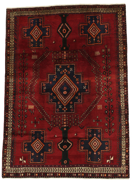 Afshar - Qashqai Персийски връзван килим 218x156