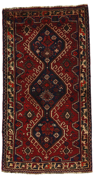 Qashqai - Shiraz Персийски връзван килим 187x100