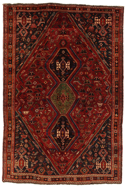 Qashqai - Shiraz Персийски връзван килим 268x182