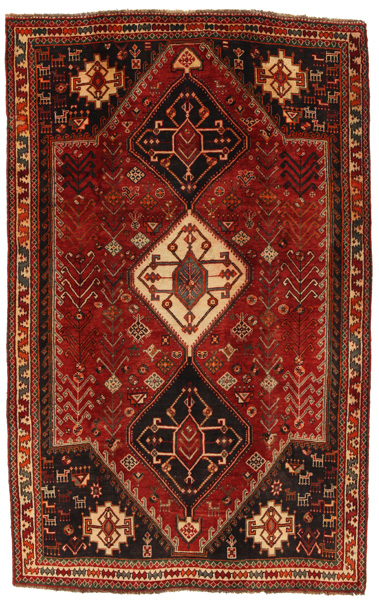 Qashqai - Shiraz Персийски връзван килим 245x153