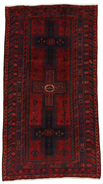 Sirjan - Afshar Персийски връзван килим 249x138