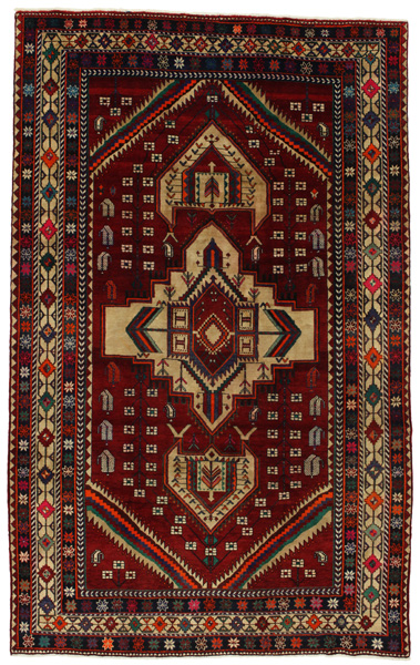 Bakhtiari Персийски връзван килим 328x204