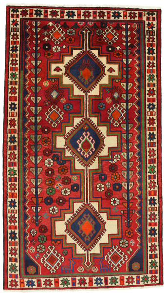 Lori - Bakhtiari Персийски връзван килим 222x124