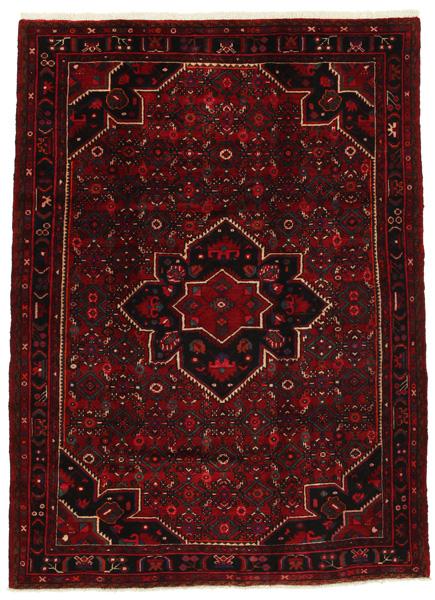 Hamadan Персийски връзван килим 220x159