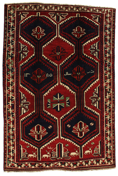 Bakhtiari - Qashqai Персийски връзван килим 307x208