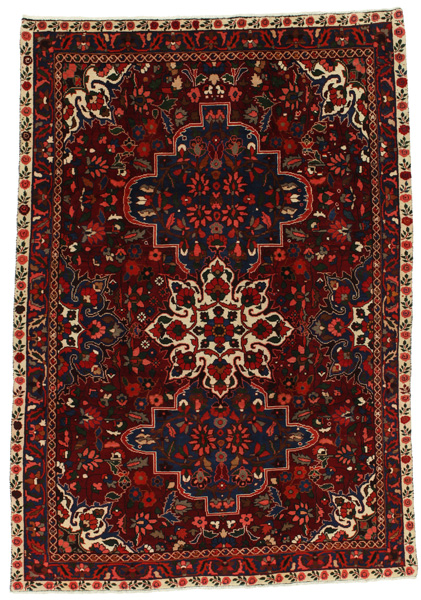 Bakhtiari Персийски връзван килим 295x206