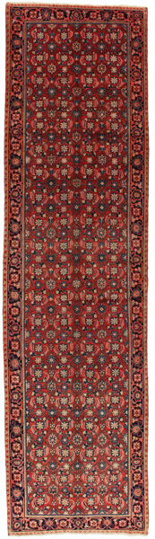 Hosseinabad - Hamadan Персийски връзван килим 411x110