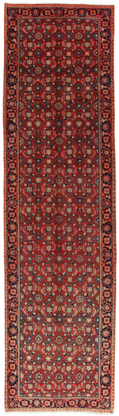 Hosseinabad - Hamadan Персийски връзван килим 410x110