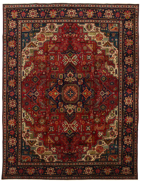 Tabriz Персийски връзван килим 405x297