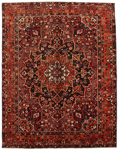 Bakhtiari Персийски връзван килим 377x297
