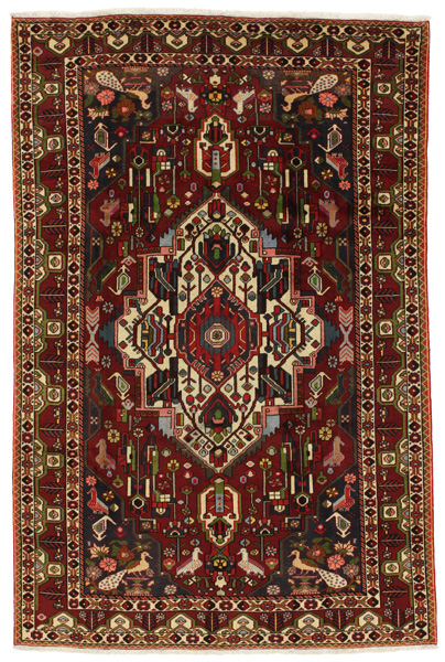 Bakhtiari Персийски връзван килим 305x203
