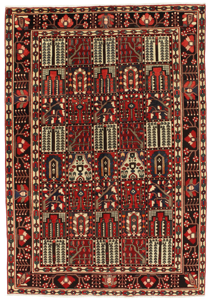 Bakhtiari - Garden Персийски връзван килим 311x213