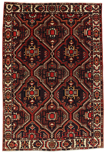 Bakhtiari Персийски връзван килим 306x206