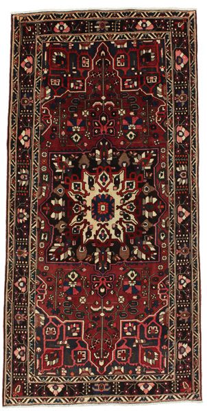 Bakhtiari Персийски връзван килим 303x149