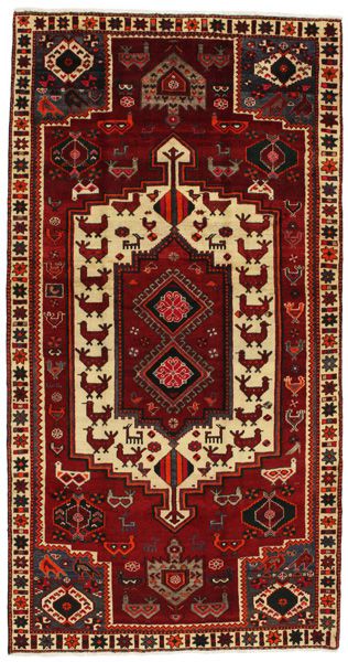 Tuyserkan - Hamadan Персийски връзван килим 303x158