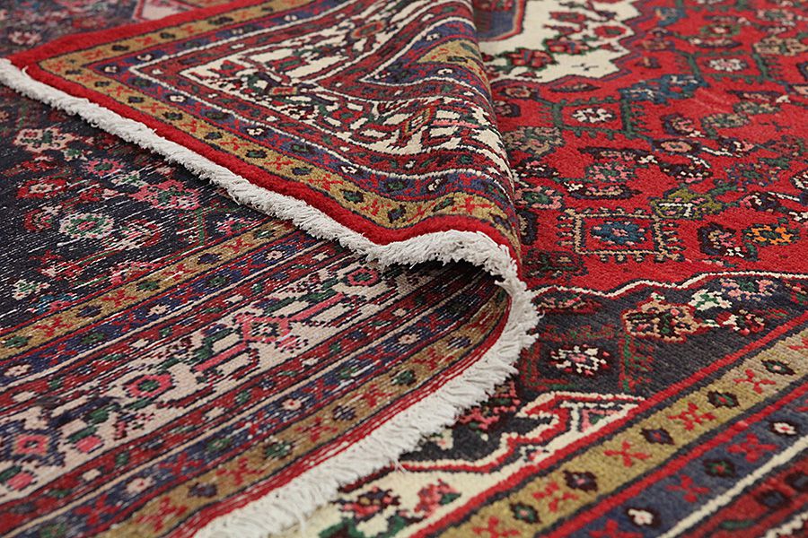 Borchalou - Hamadan Персийски връзван килим 294x211 - Снимка 4