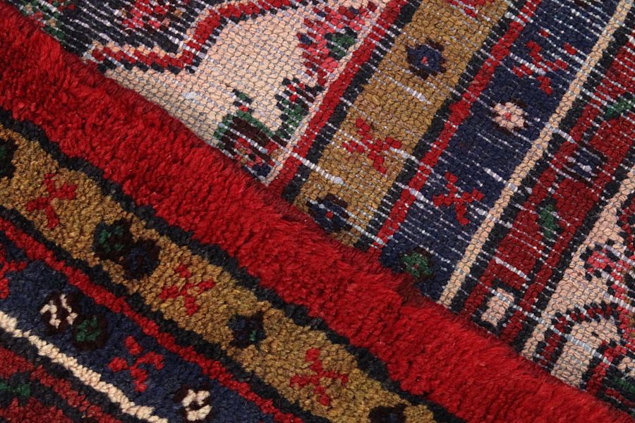 Borchalou - Hamadan Персийски връзван килим 294x211 - Снимка 5