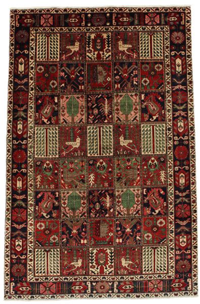 Bakhtiari - Garden Персийски връзван килим 305x196