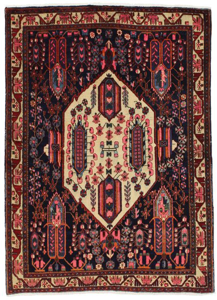 Afshar - Sirjan Персийски връзван килим 190x137