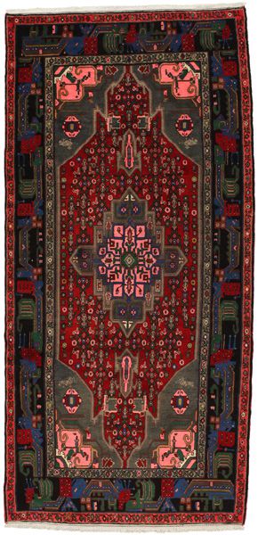 Tuyserkan - Hamadan Персийски връзван килим 327x153