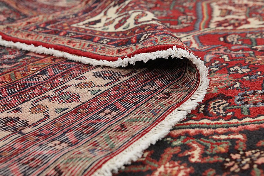 Borchalou - Hamadan Персийски връзван килим 315x213 - Снимка 4
