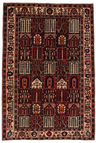 Bakhtiari - Garden Персийски връзван килим 305x205