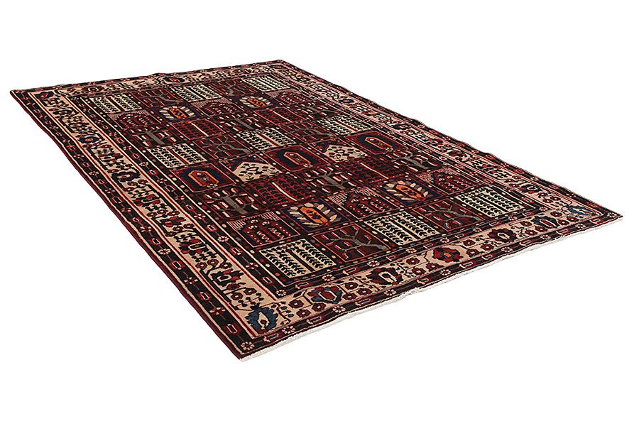 Bakhtiari - Garden Персийски връзван килим 305x205 - Снимка 1