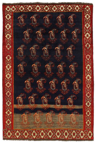 Lori - Qashqai Персийски връзван килим 226x150