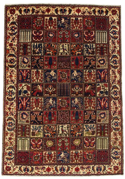 Bakhtiari - Garden Персийски връзван килим 304x214
