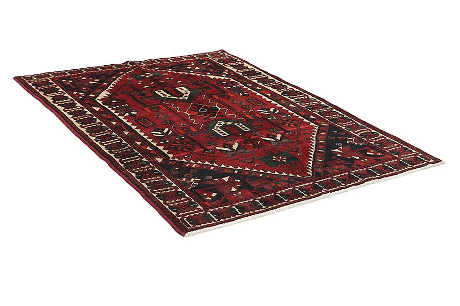 Zanjan - Hamadan Персийски връзван килим 215x154 - Снимка 1