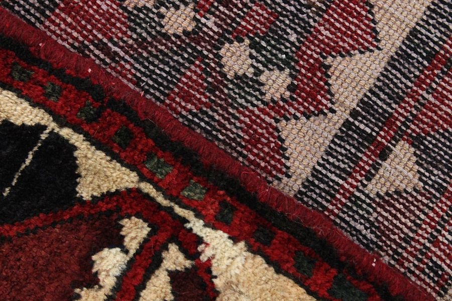 Zanjan - Hamadan Персийски връзван килим 215x154 - Снимка 5