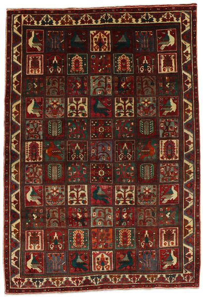 Bakhtiari - Garden Персийски връзван килим 300x202