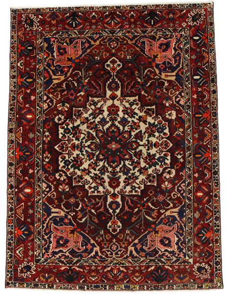 Bakhtiari - old Персийски връзван килим 350x258