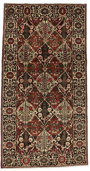Bakhtiari - old Персийски връзван килим 295x154