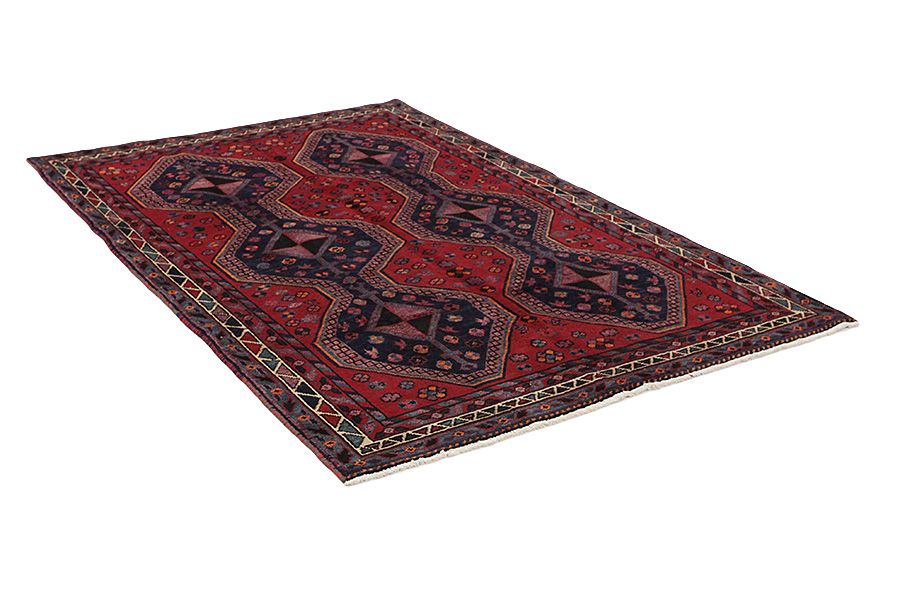 Afshar - Sirjan Персийски връзван килим 236x148 - Снимка 1
