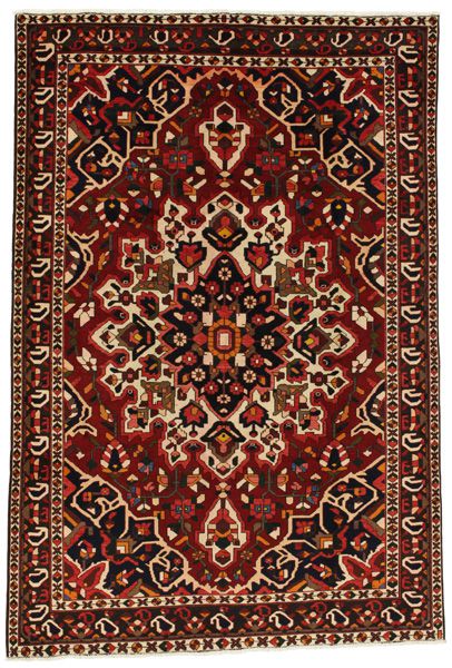 Bakhtiari Персийски връзван килим 306x207