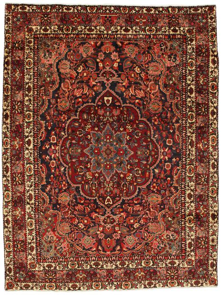 Bakhtiari Персийски връзван килим 353x265