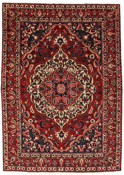 Bakhtiari Персийски връзван килим 366x258
