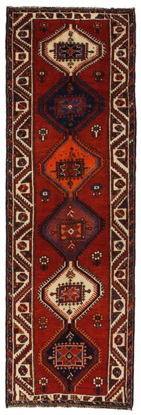 Bakhtiari - Qashqai Персийски връзван килим 387x124