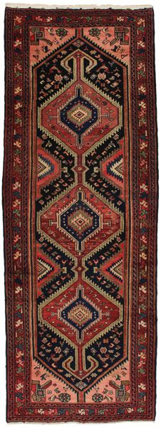 Enjelas - Hamadan Персийски връзван килим 312x113