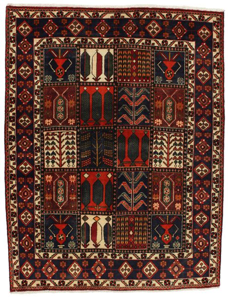 Bakhtiari - Garden Персийски връзван килим 207x157