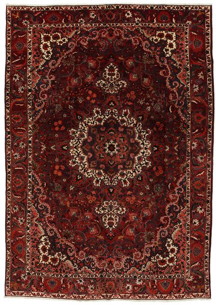 Bakhtiari - old Персийски връзван килим 362x253
