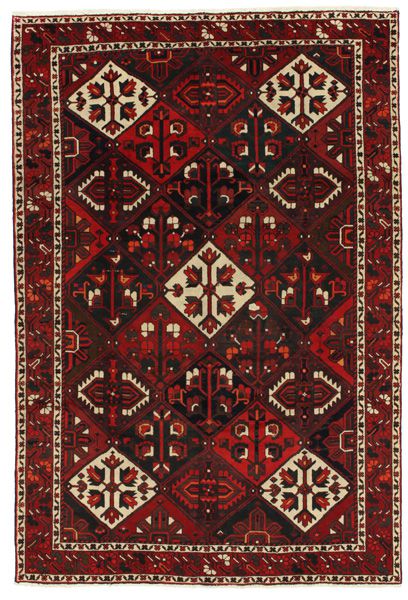 Bakhtiari Персийски връзван килим 308x206
