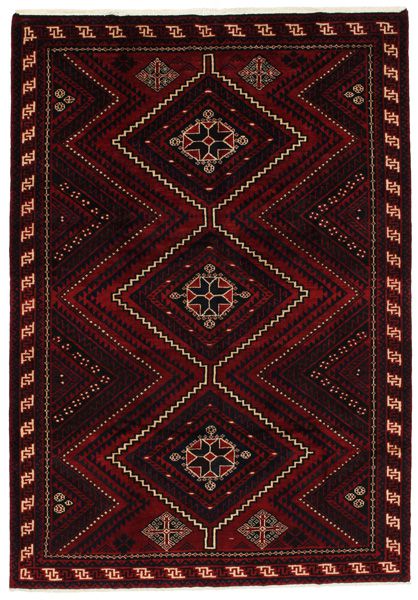 Afshar - Sirjan Персийски връзван килим 315x218