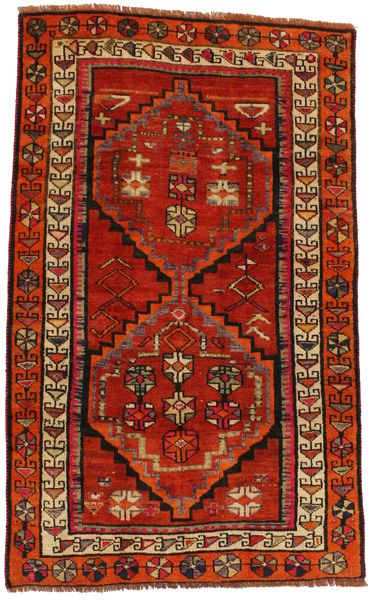 Lori - Qashqai Персийски връзван килим 208x128