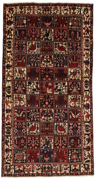 Bakhtiari Персийски връзван килим 307x163