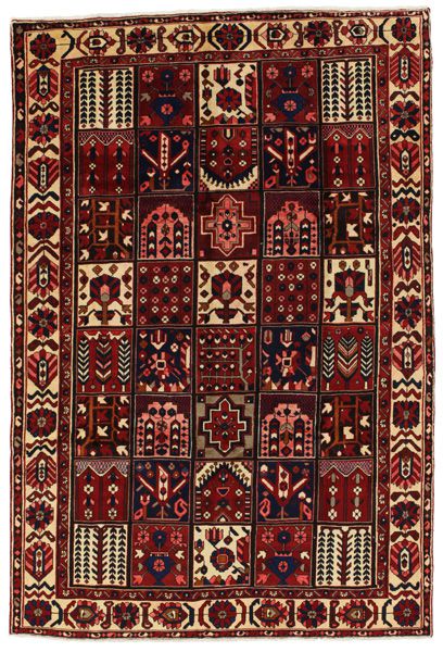 Bakhtiari - old Персийски връзван килим 304x206